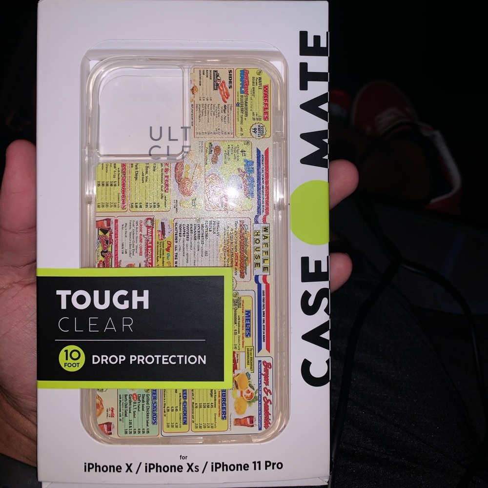 Waffle House Menu iPhone X/XS / 11 Pro Case